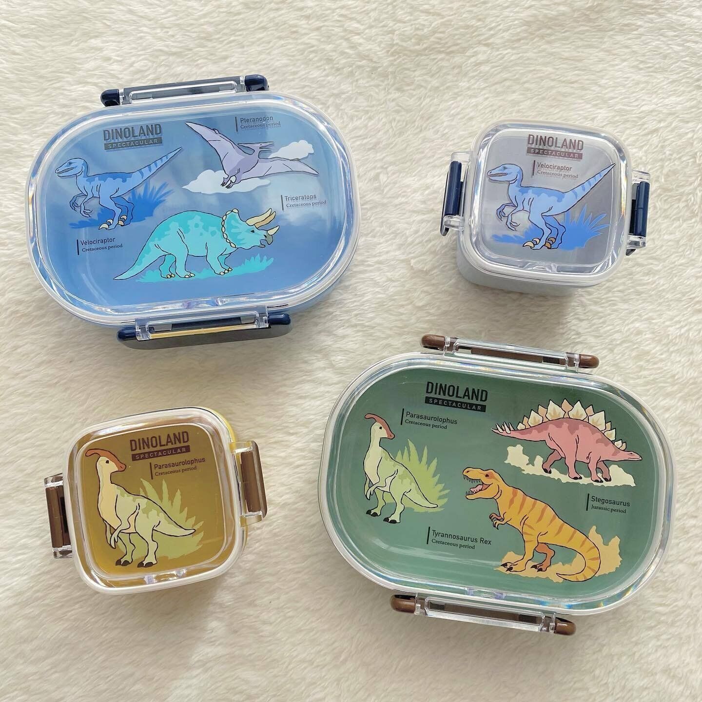 【セリア】恐竜好きにはたまらない！恐竜柄お弁当箱