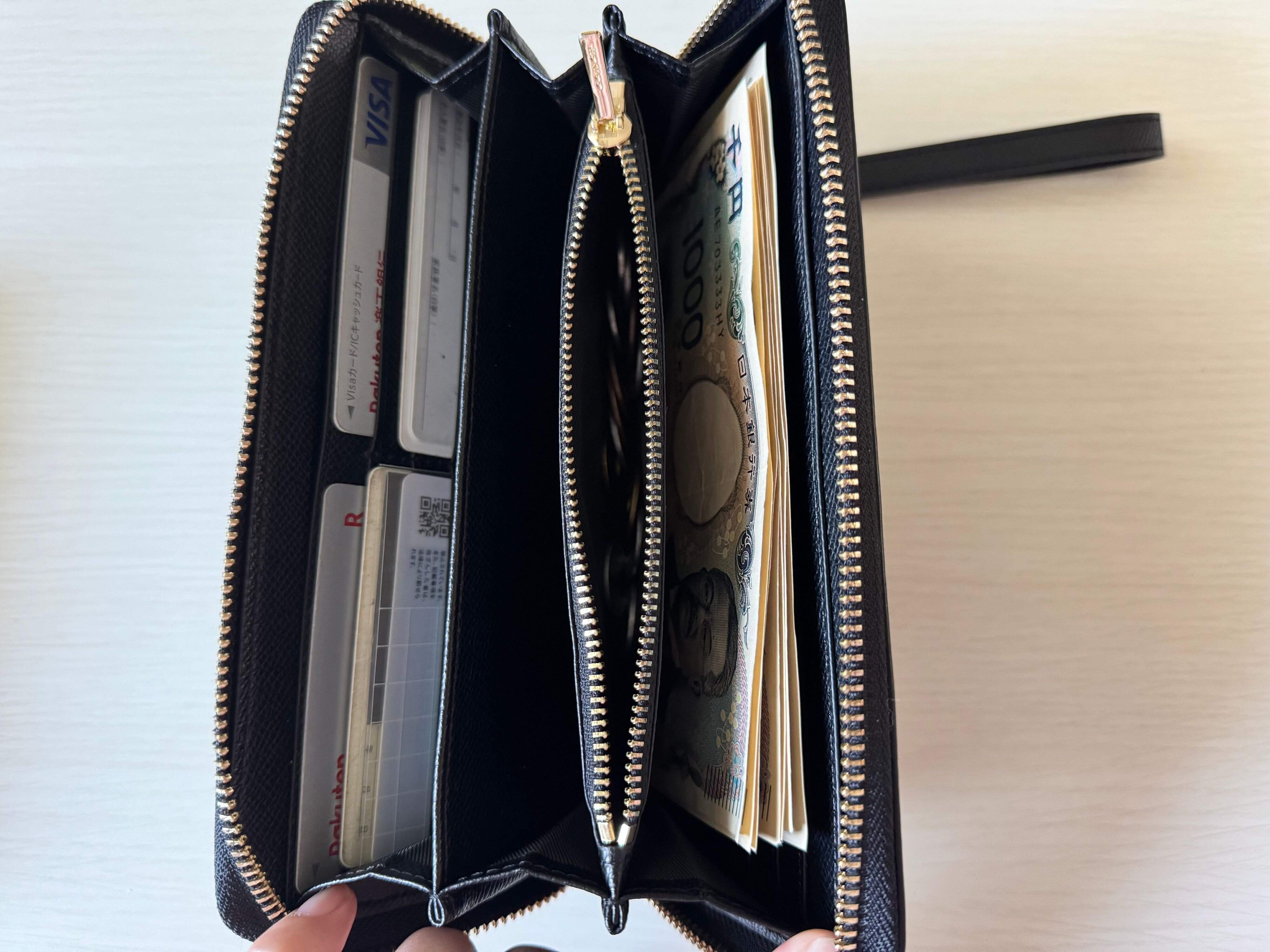 3．財布にいくら入っているか把握しやすいから