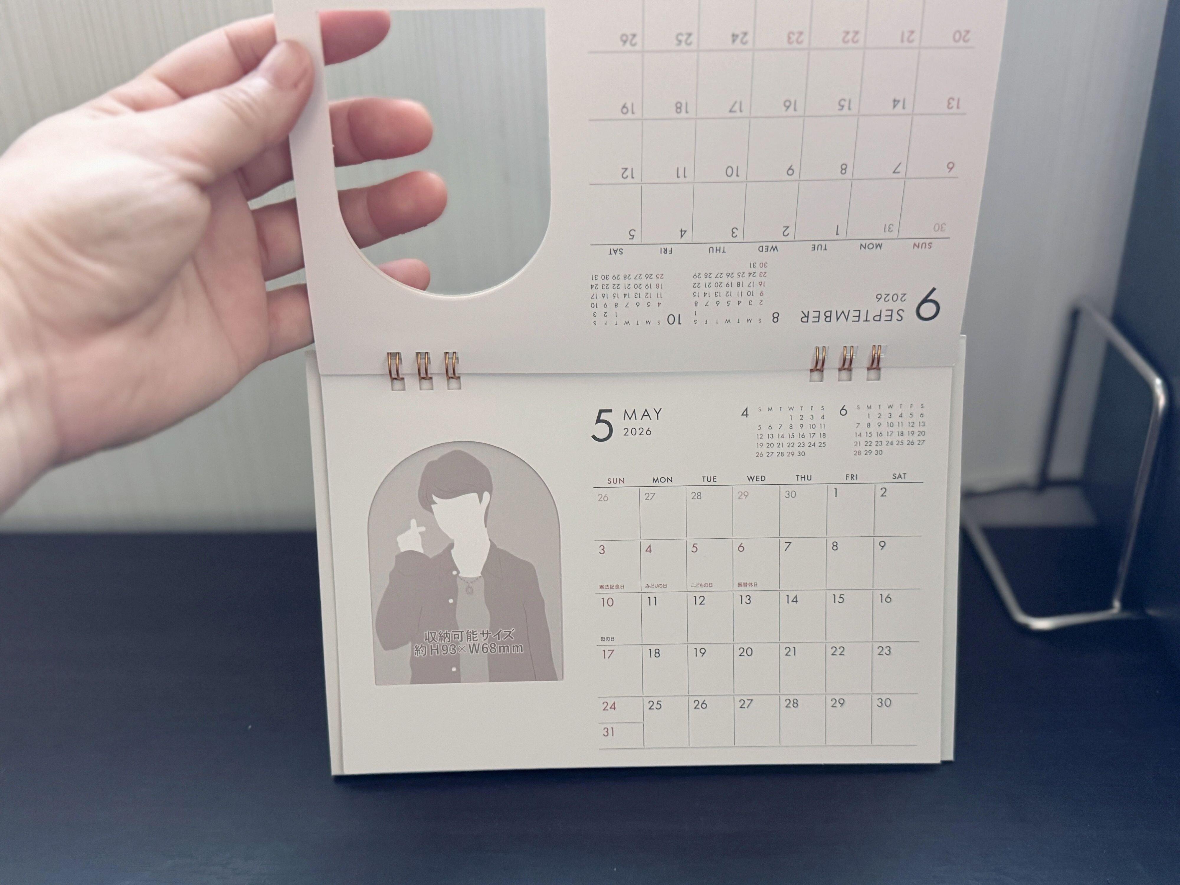 1．卓上アーチ型フォトフレーム