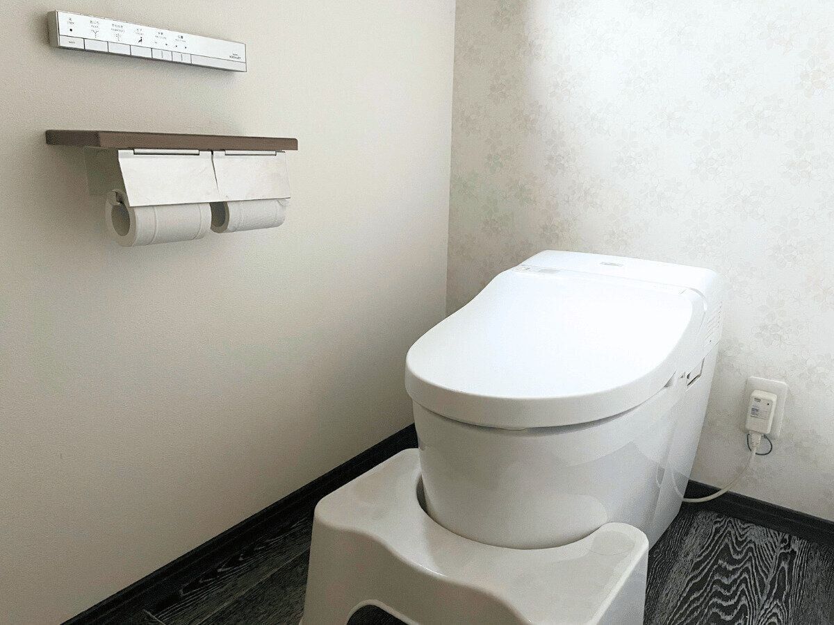 ミニマリストのトイレ