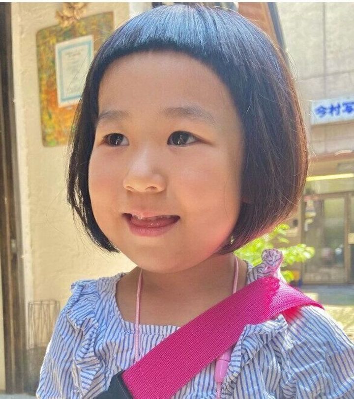 ギリギリまで短くした前髪がキュート!ナチュラルボブ