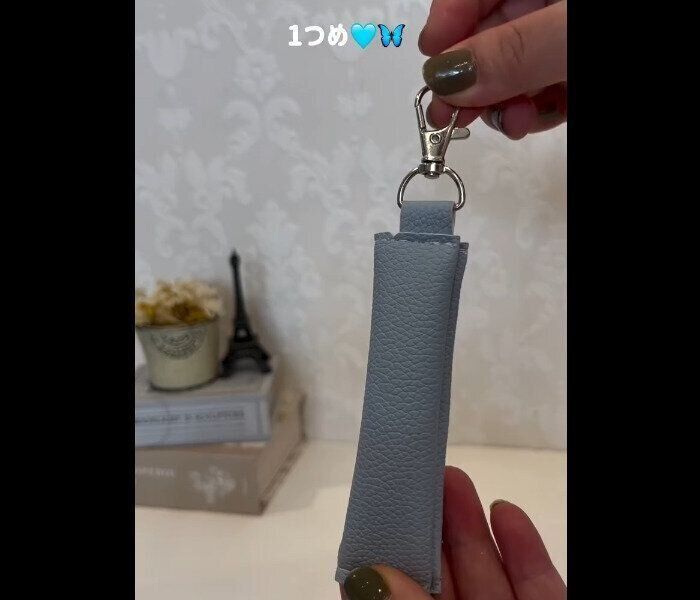 【セリア】500円玉もすっぽり！レザーコインポーチ