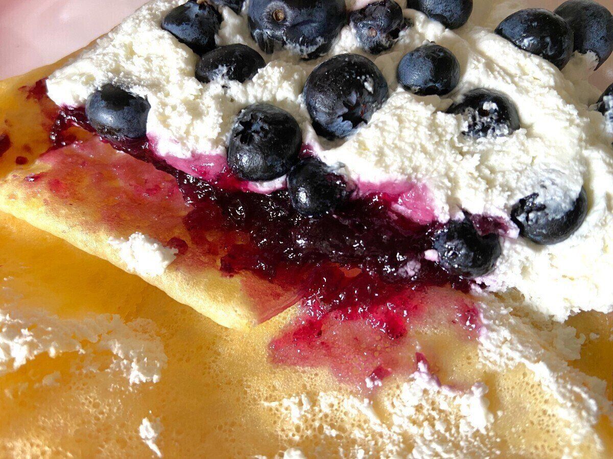 ジャムもたっぷり