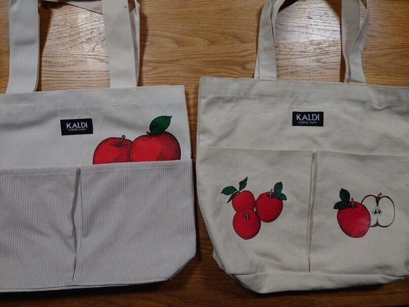 カルディ りんごバッグ が今年も発売 秋の味とセットで楽しんで サンキュ