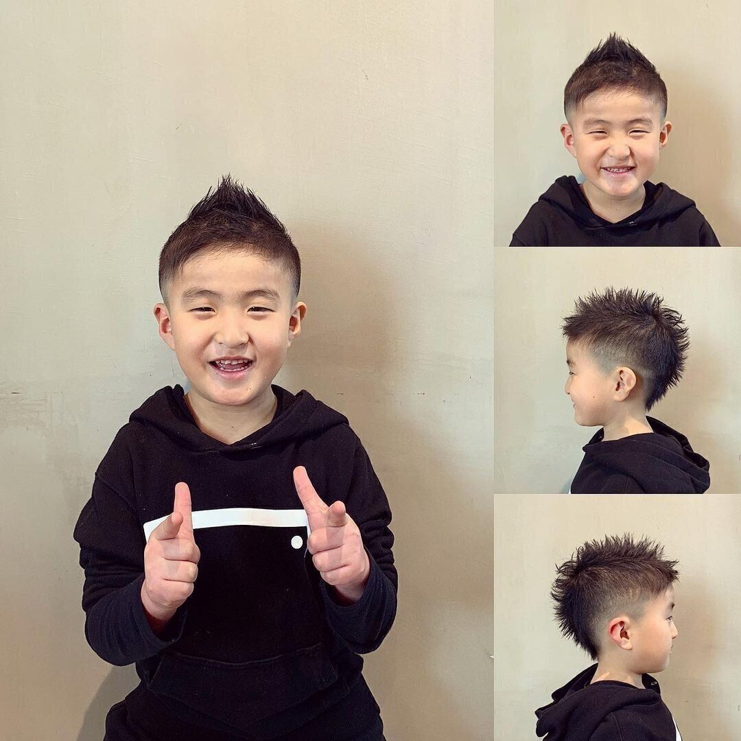 おしゃれ小学生男子の髪型・ヘアカタログ！サッカー少年におすすめクールなモヒカンスタイル