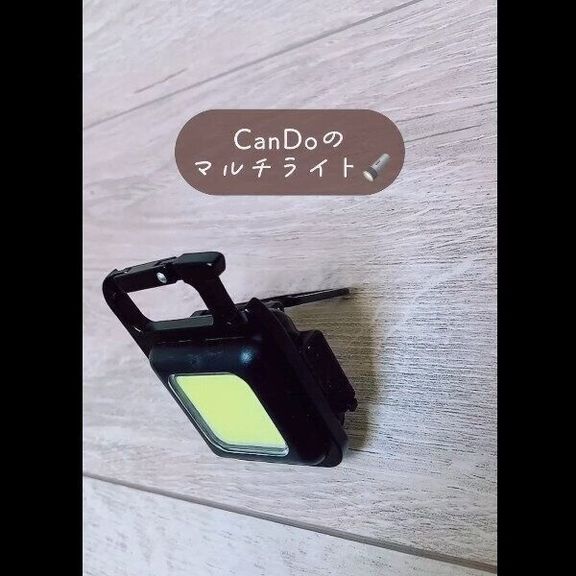 【キャンドゥ】めっちゃ多機能!マルチライト