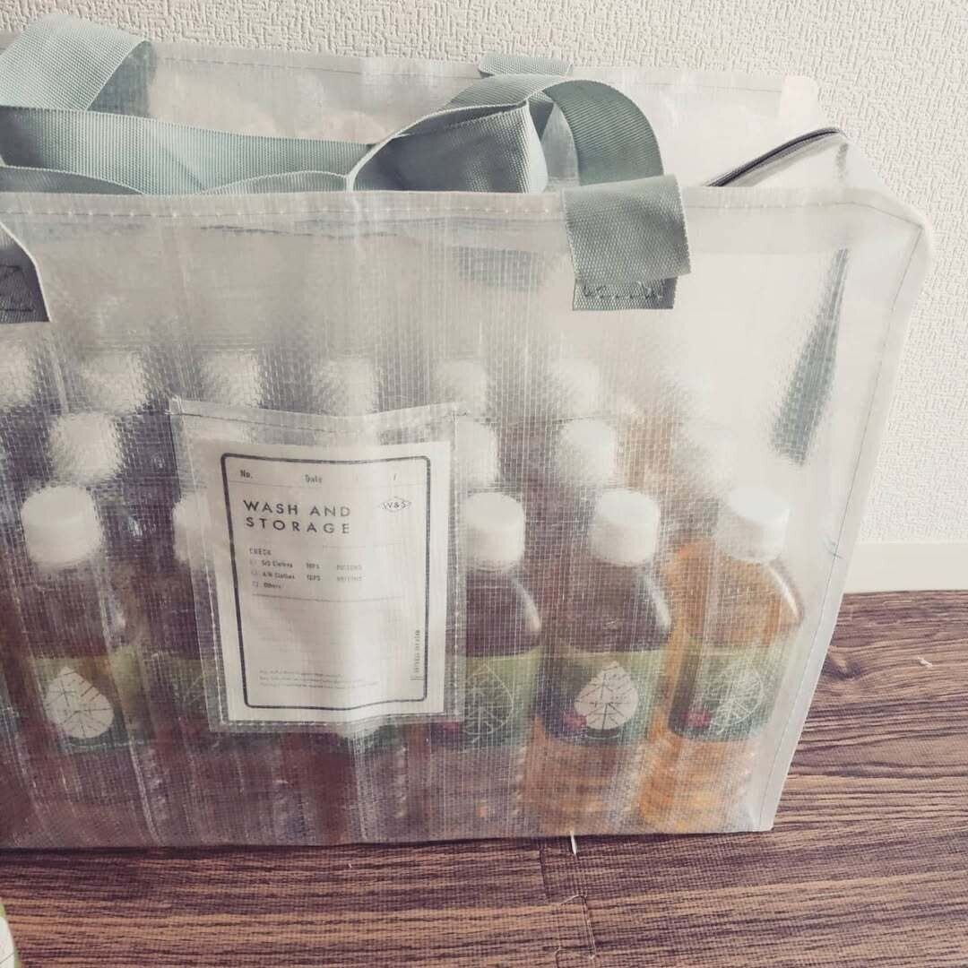 【3COINS】ダンボールから詰め替えて見た目もすっきり