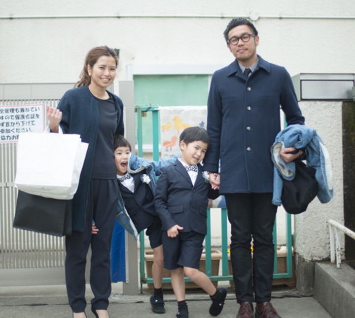 H Mとguでシンプルがいい 卒園 入学式シンプルママコーデ サンキュ H Mとguでシンプルがいい 卒園 入学式シンプルママコーデ サンキュ