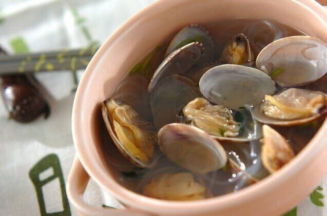 アサリの春雨スープ