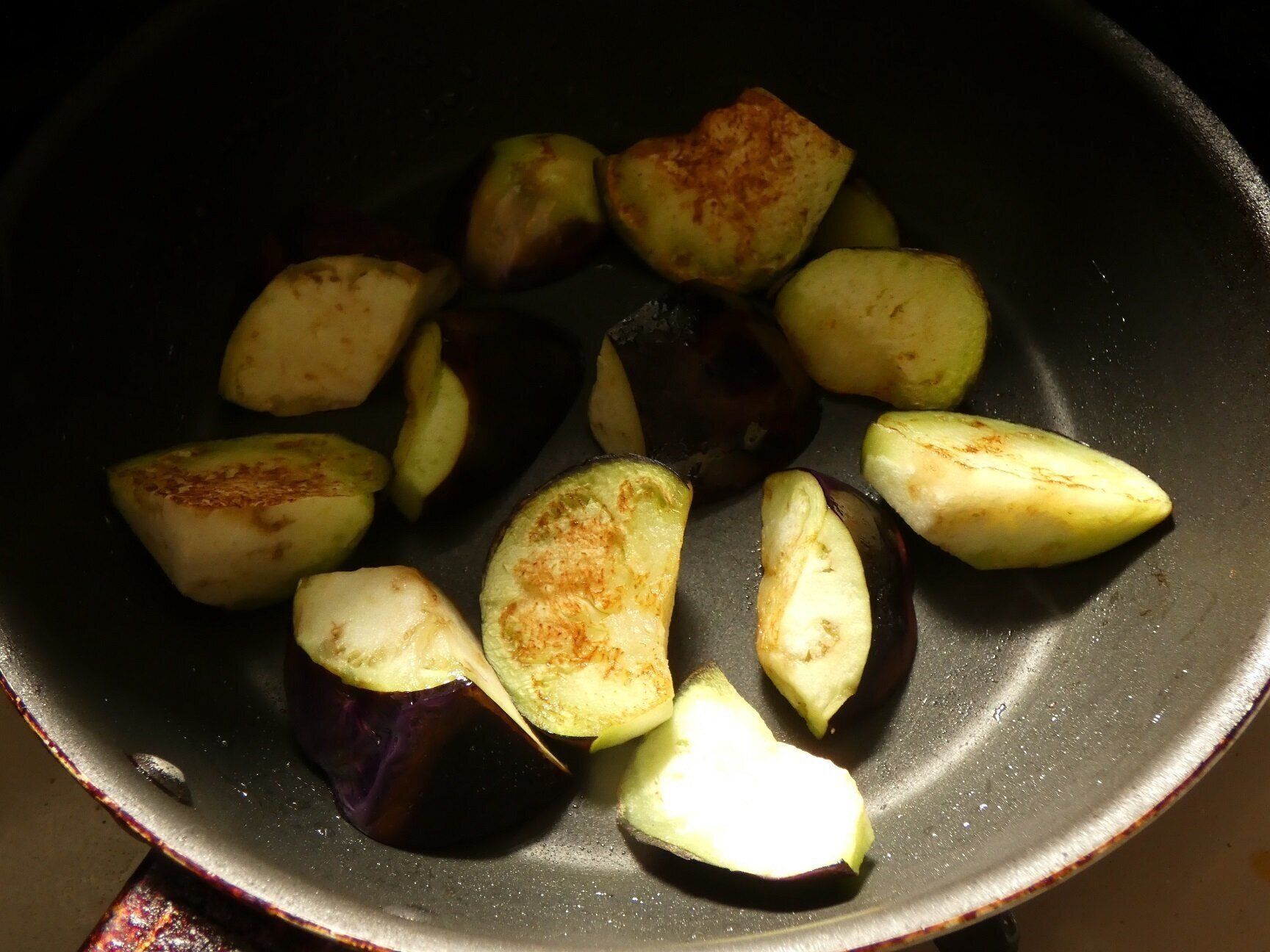 ナスのニンニクめんつゆ漬け2