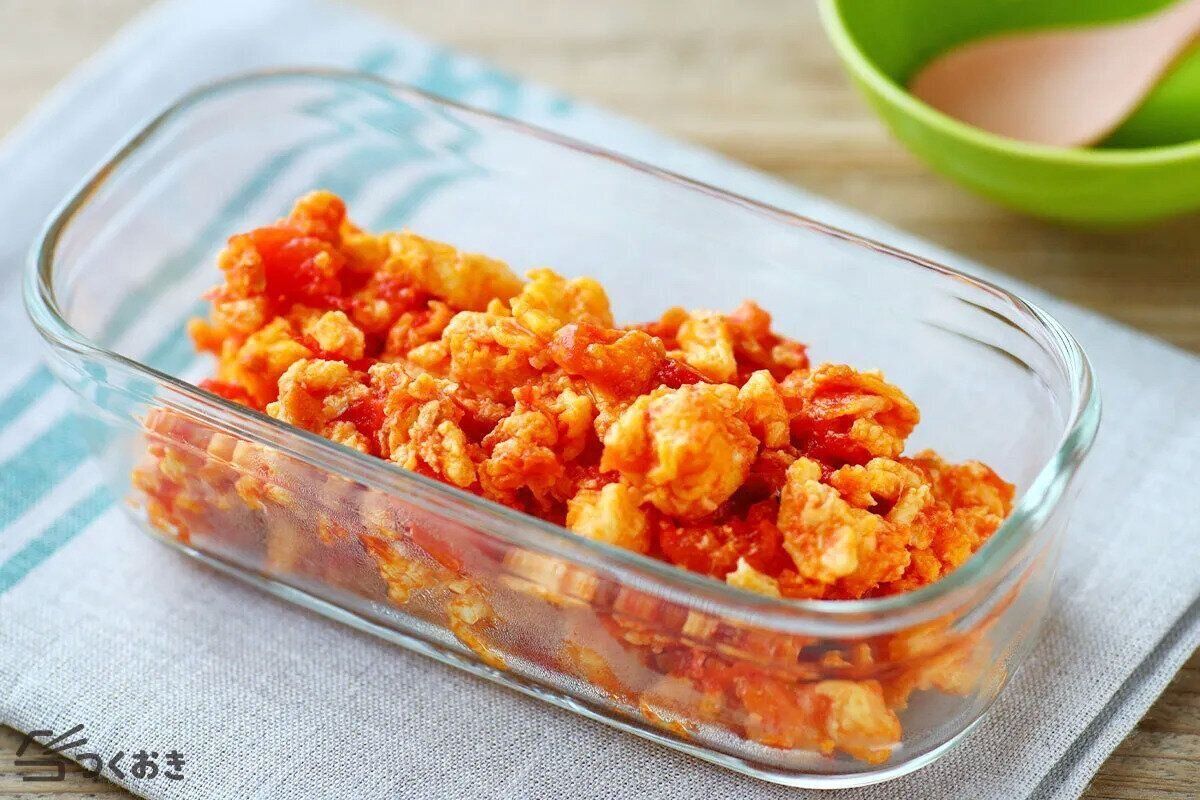 トマトの卵炒め