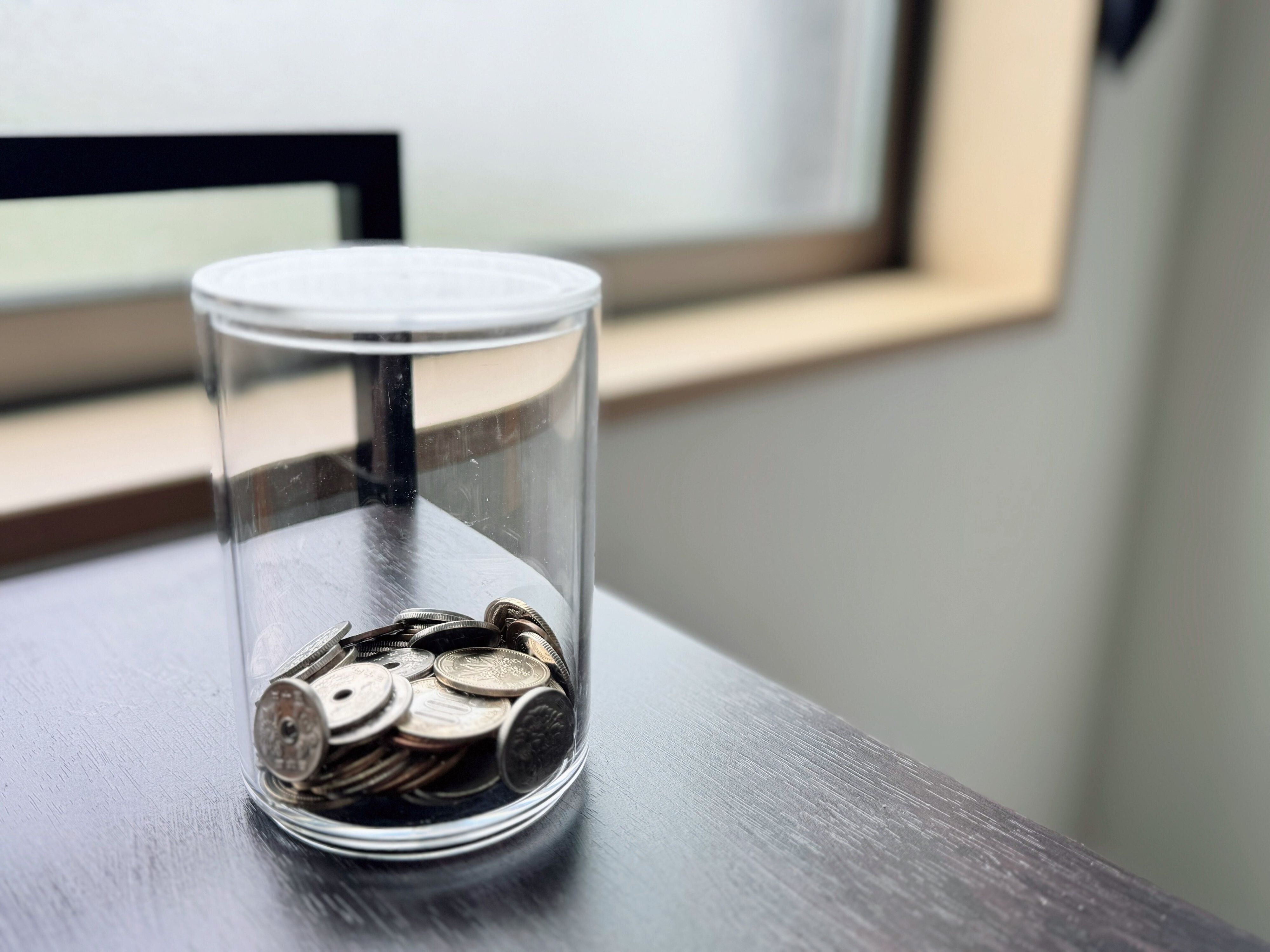 1．クリアで量を把握しやすいから