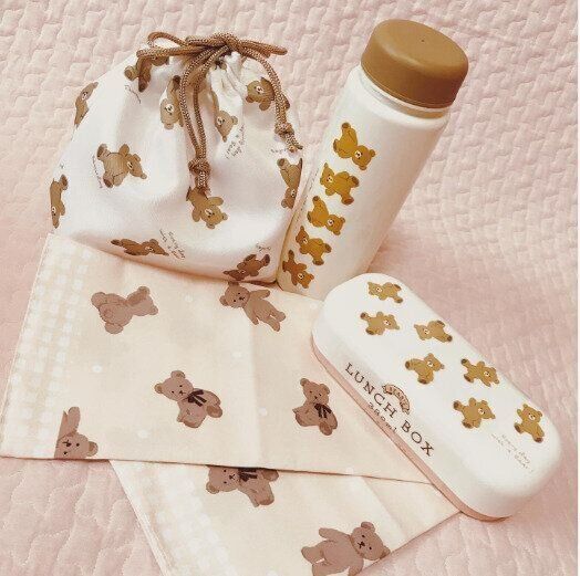 大人気のテディベア柄はセット買いするのがオススメ