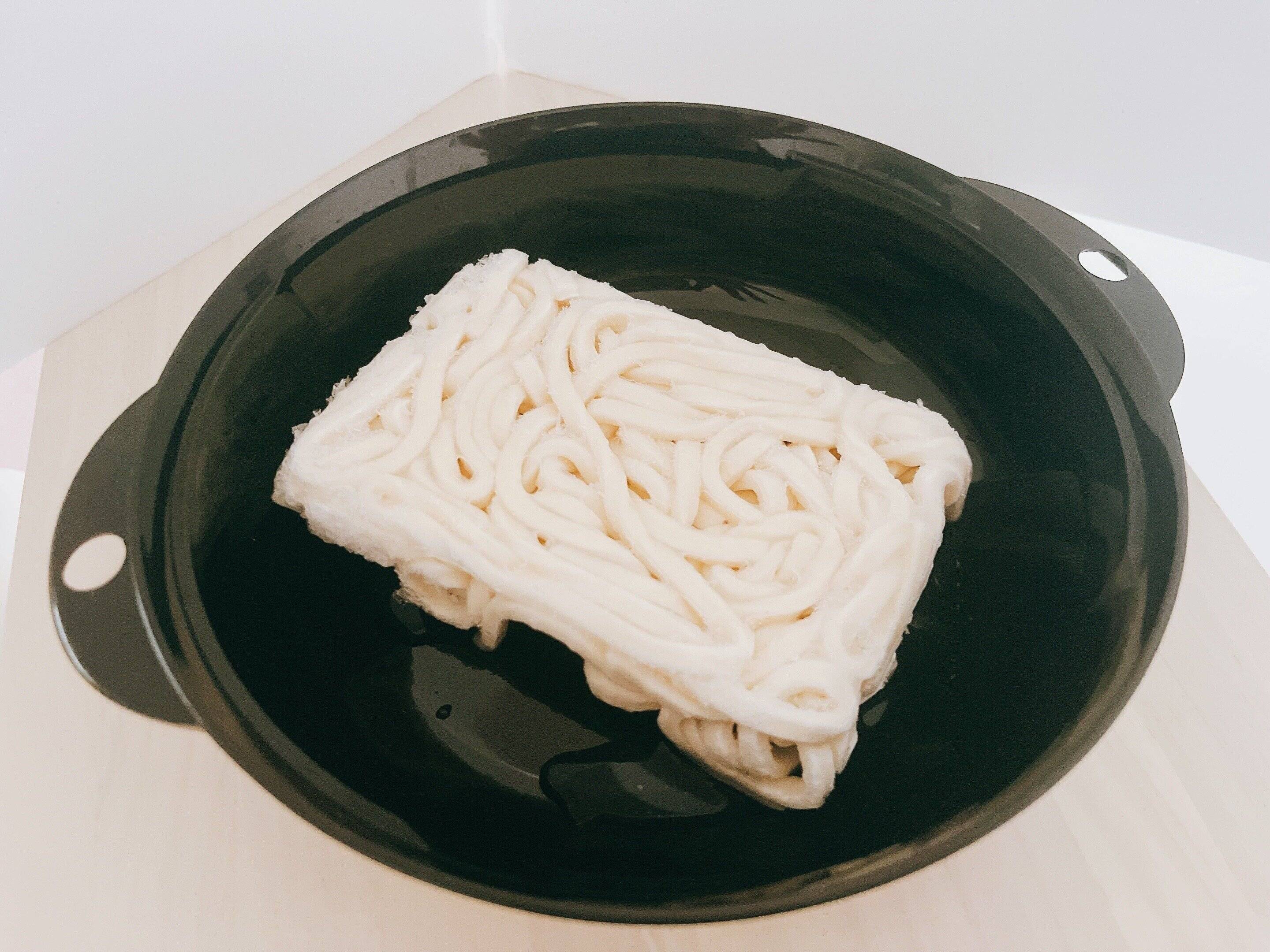 「かけうどん」はレンジで5分！時短ごはんの強い味方