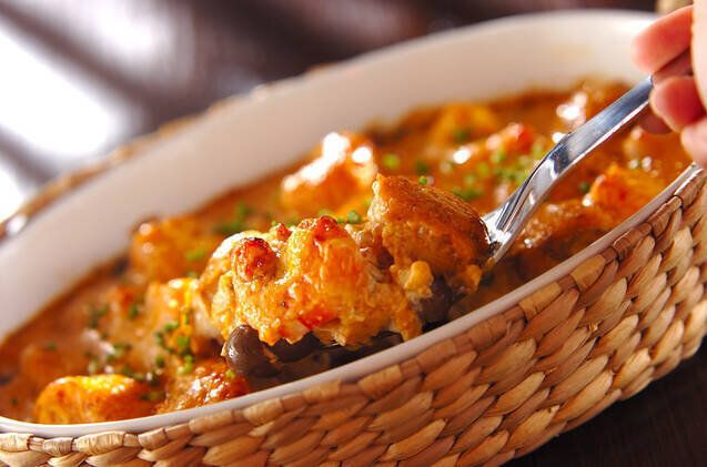 うまみたっぷり！魚介のインペリアルグラタン