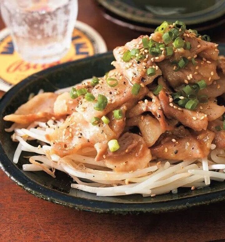 ガーリック豚もやし