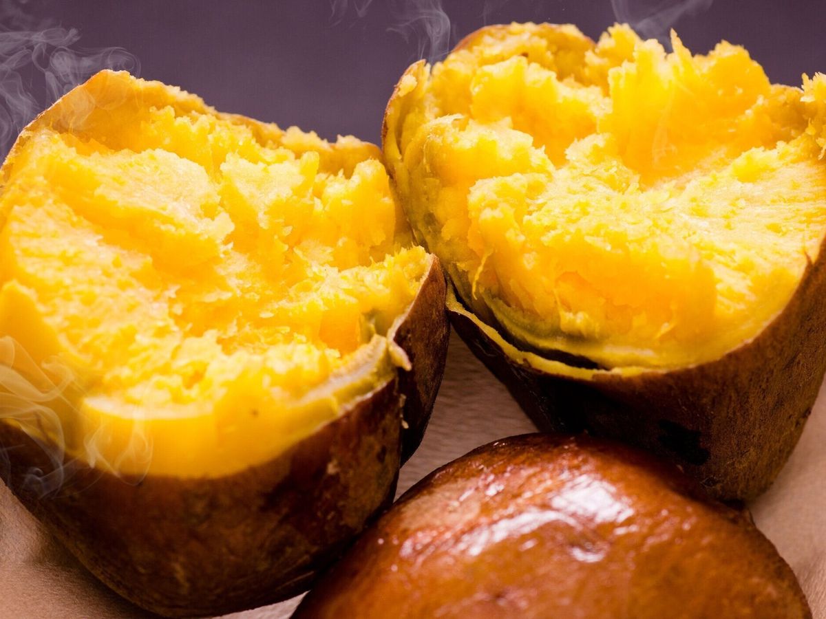 アンノサツマイモの焼き芋