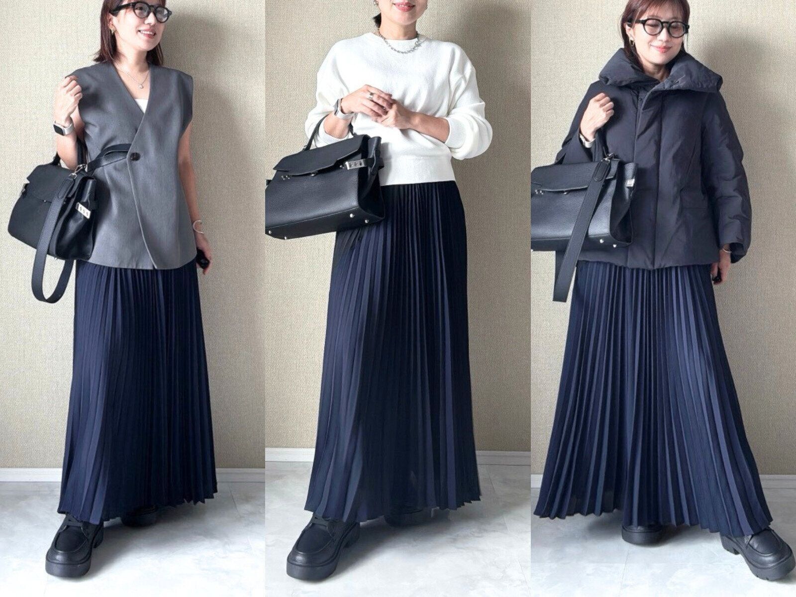 UNIQLO:C プリーツスカート