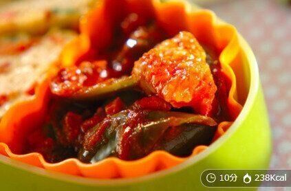 レンジでチキンのトマト煮