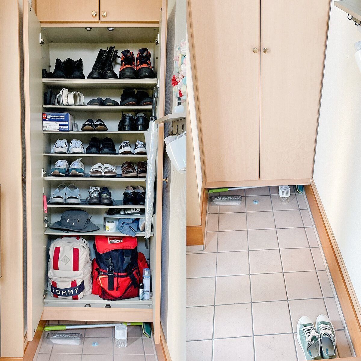 靴を出しっぱなしにしない