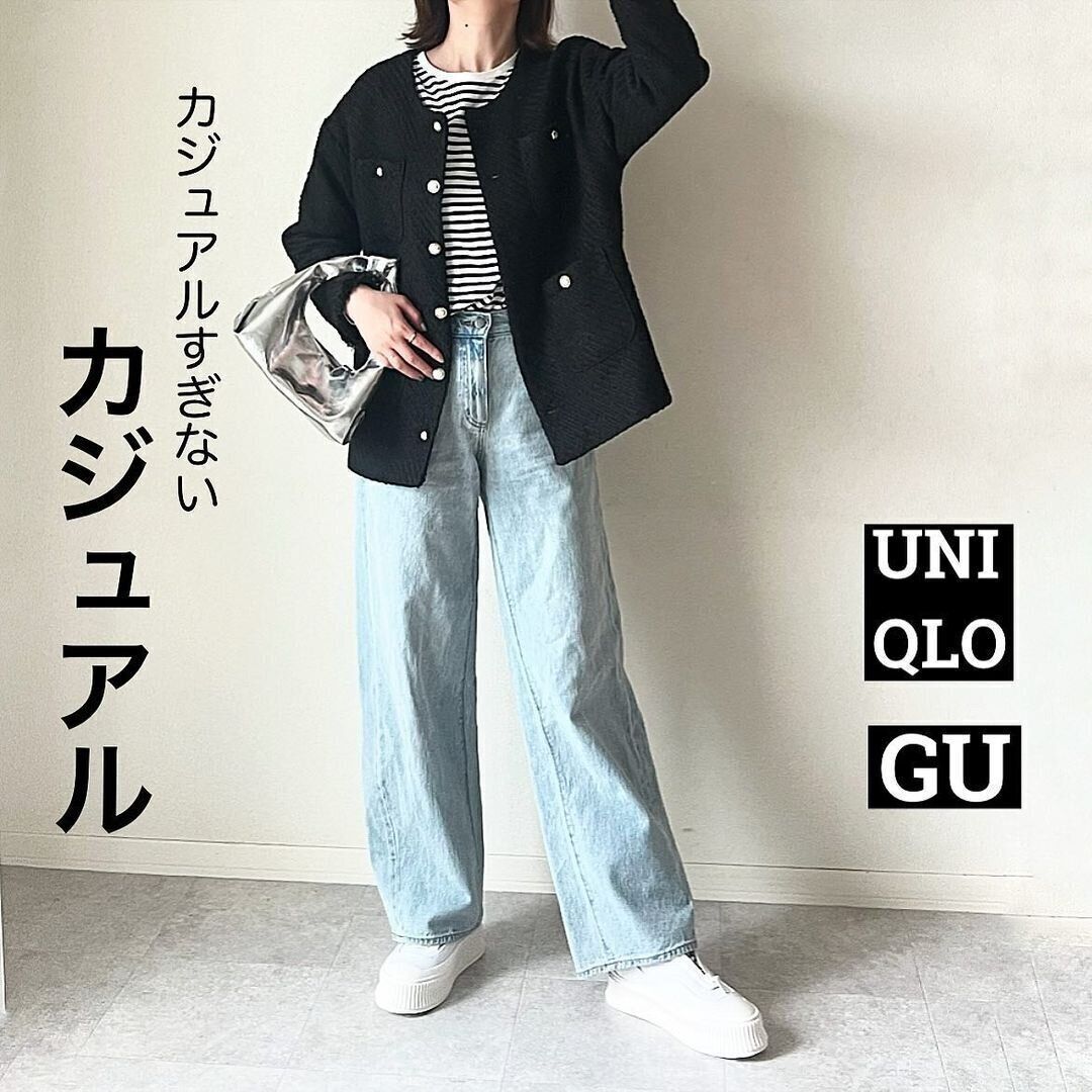 【ユニクロ】この春買っておくべき！カジュアル上手に見せる「ソフトコットンボーダーラウンドヘムT」