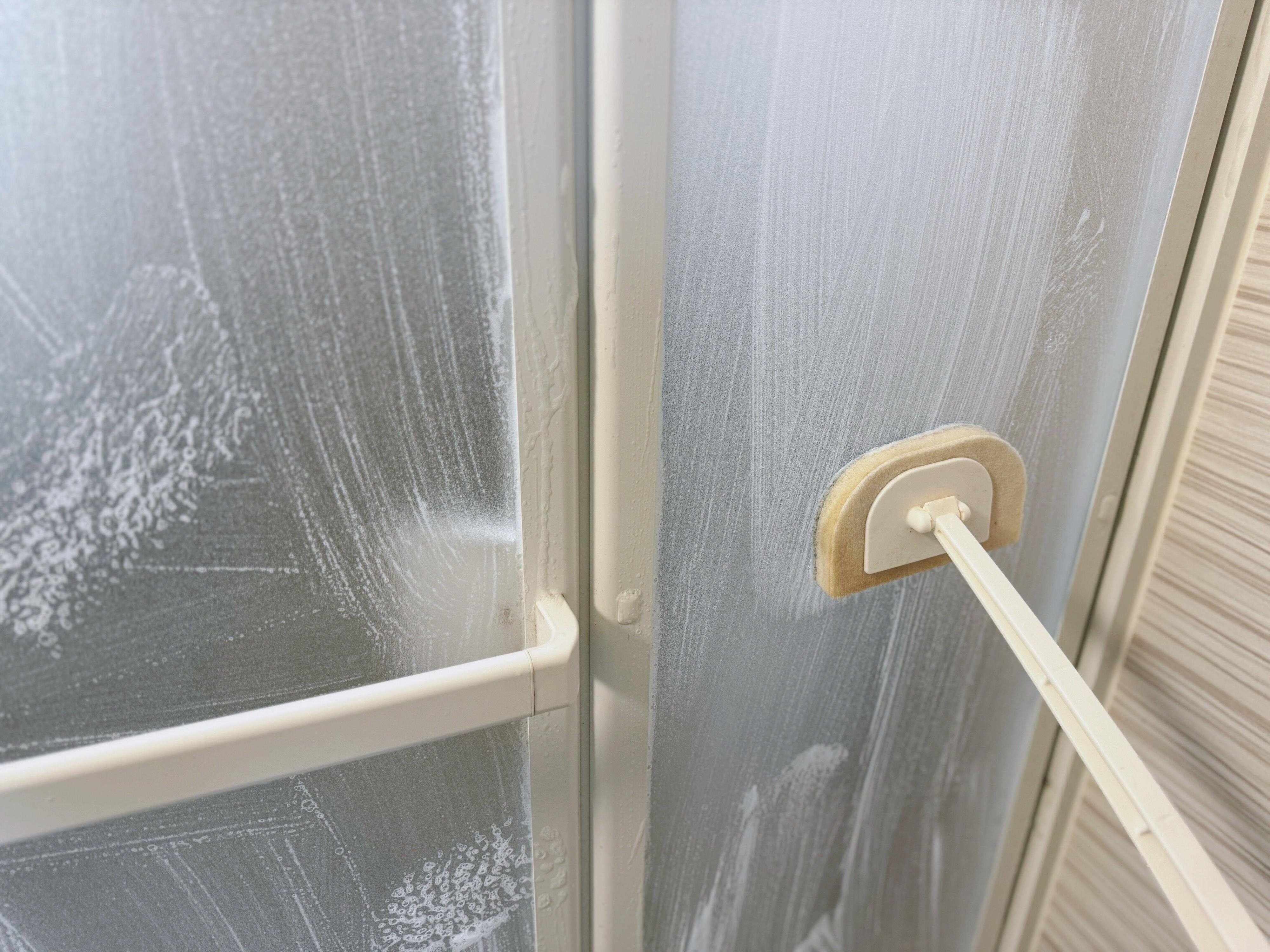 お風呂のドア面の掃除方法
