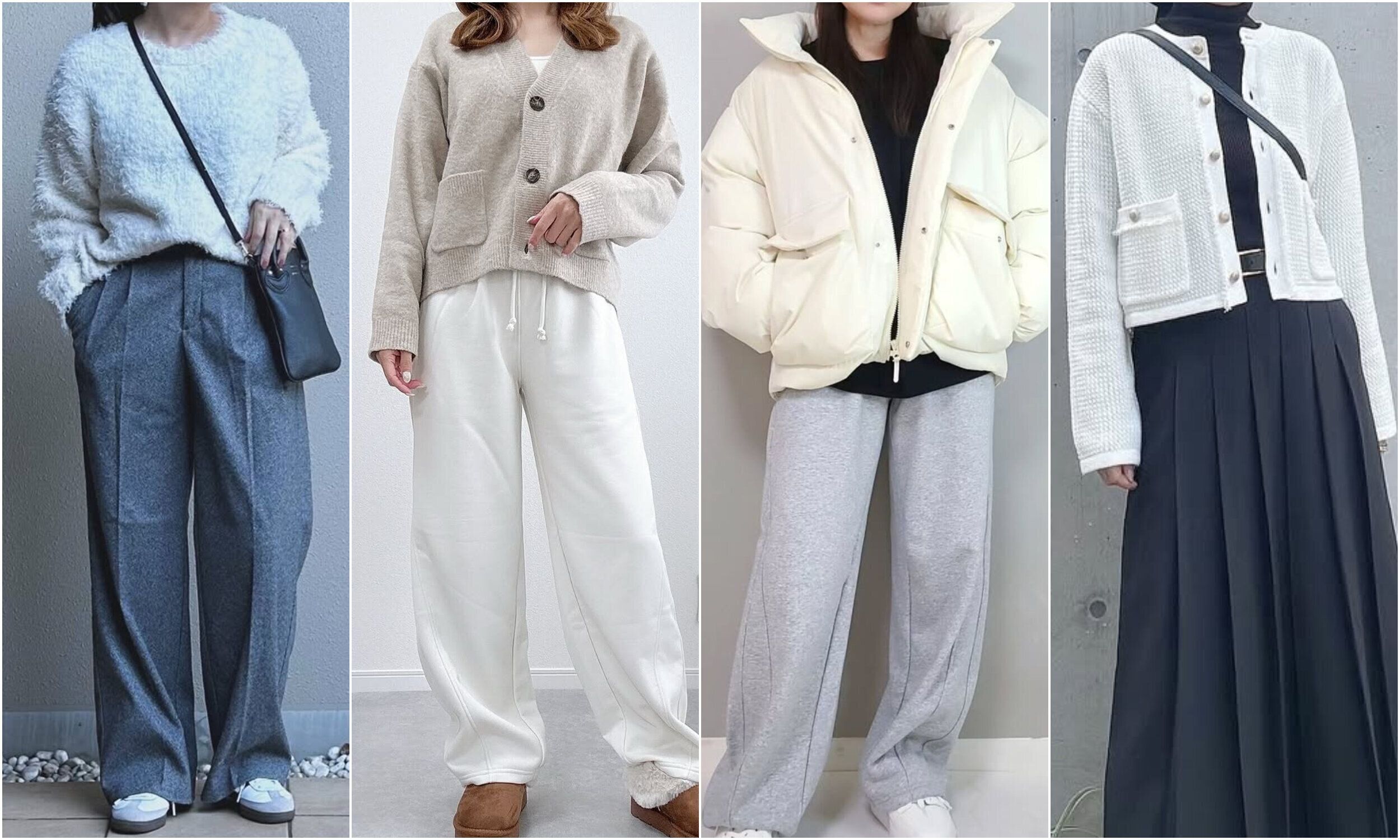 【GU】新年は可愛い「白」を取り入れて！スタイルもよく見える白アイテム5選