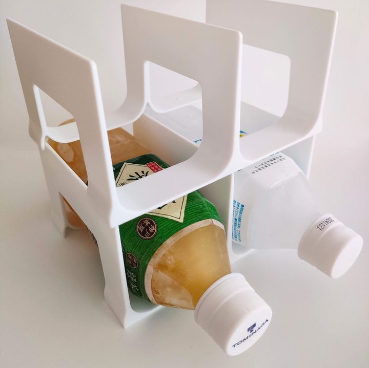 100円ショップセリア ペットボトルラック