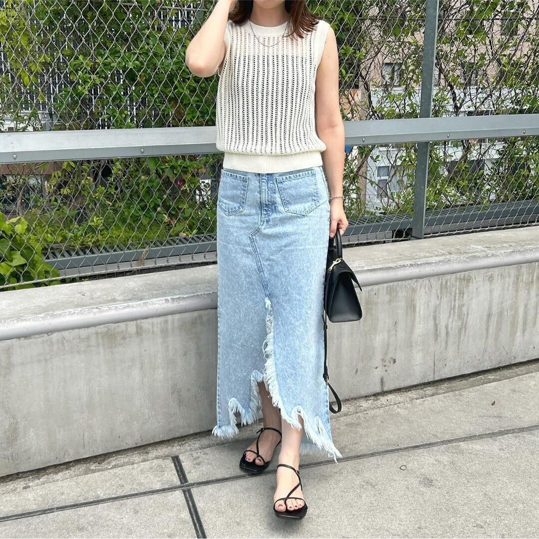 オシャレと涼しさを両立！この夏大活躍する【ユニクロ】のメッシュセーターがイチオシ