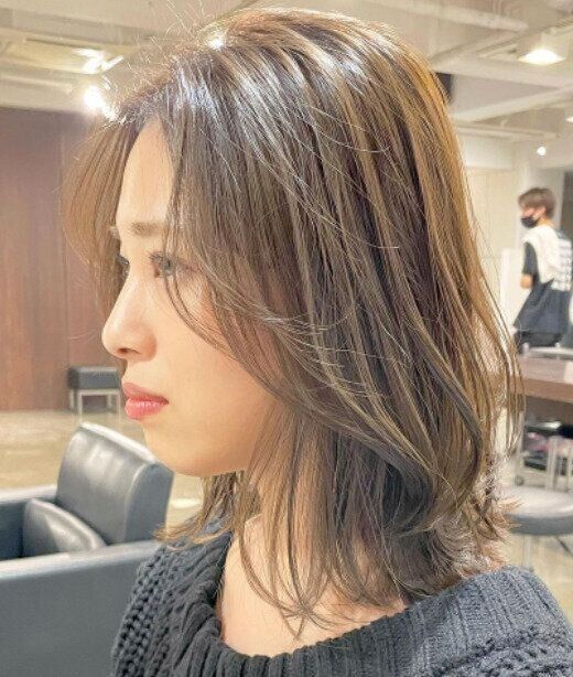 40代女性に似合うボブ。トレンド感があって真似してみたい！ミディアムレイヤーボブ