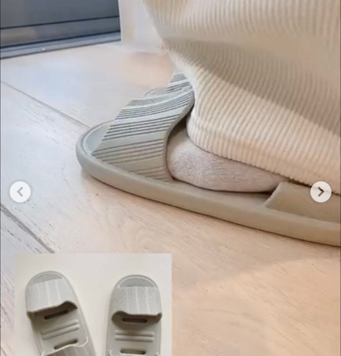 ストレスなし！こんなの欲しかった「両履き軽量スリッパ」