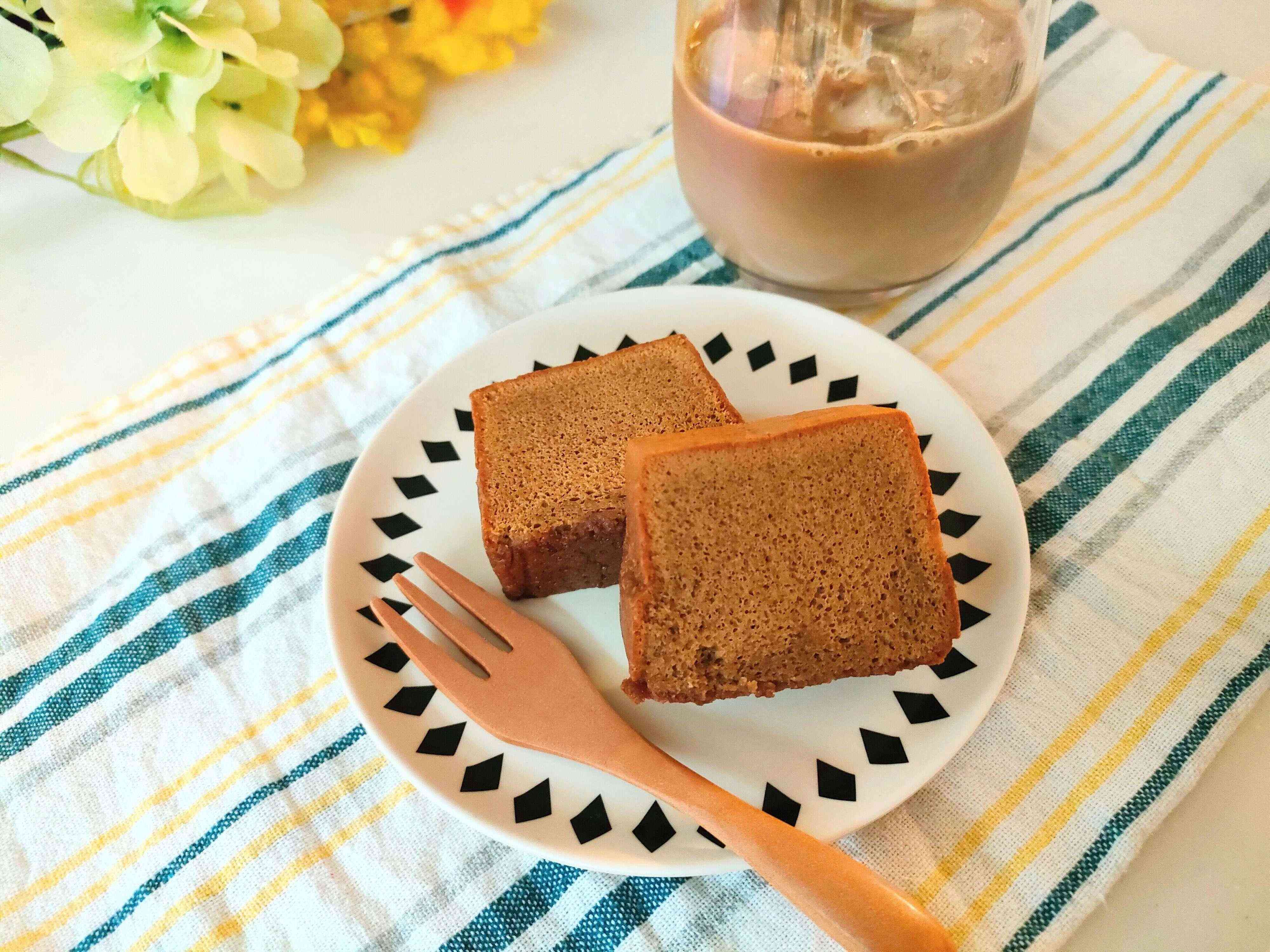 温めたチョコレートケーキ