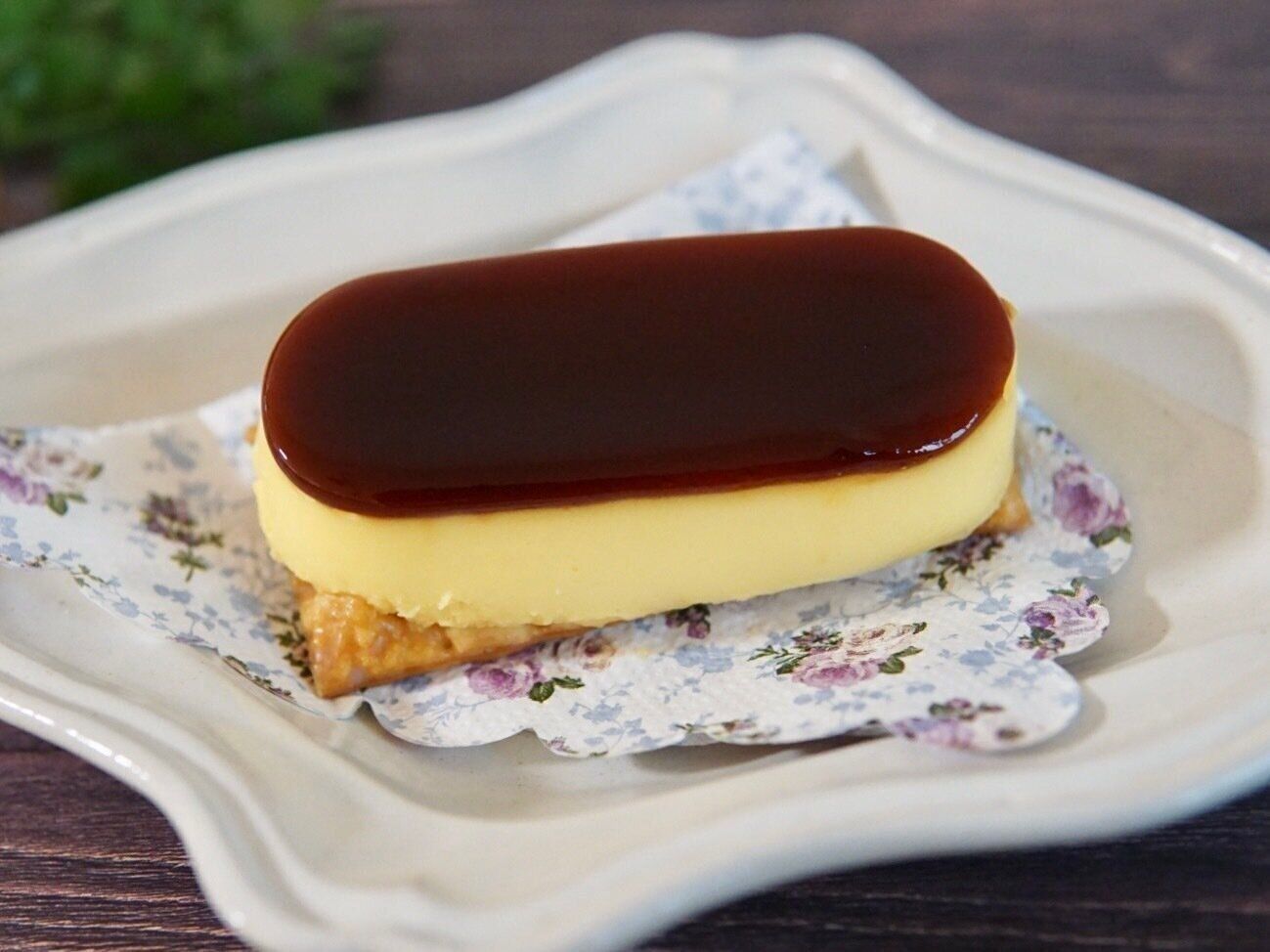 とろけるカスタードプリンパイ