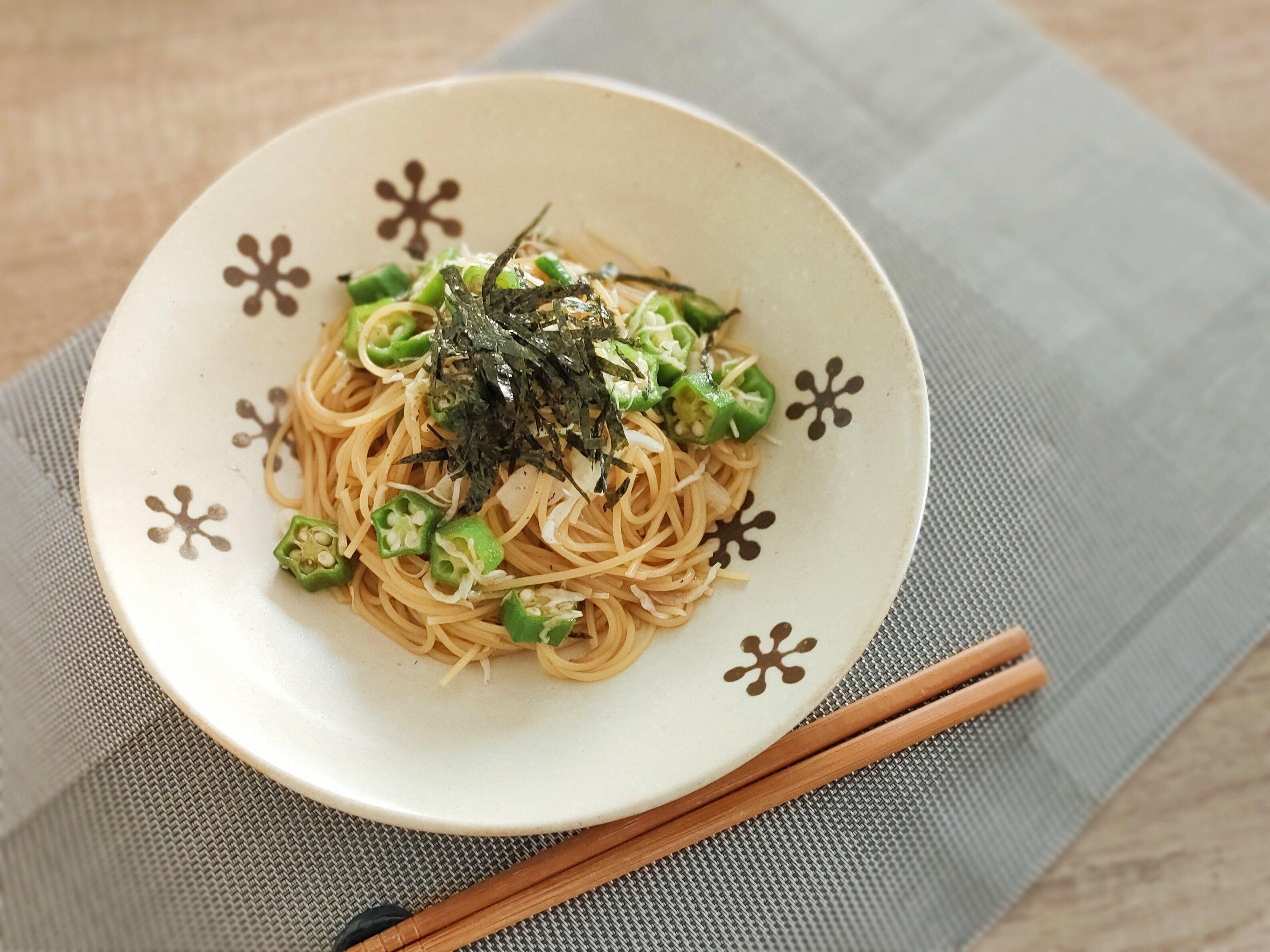 マー油の和風パスタ