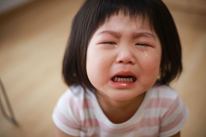 女性の頭