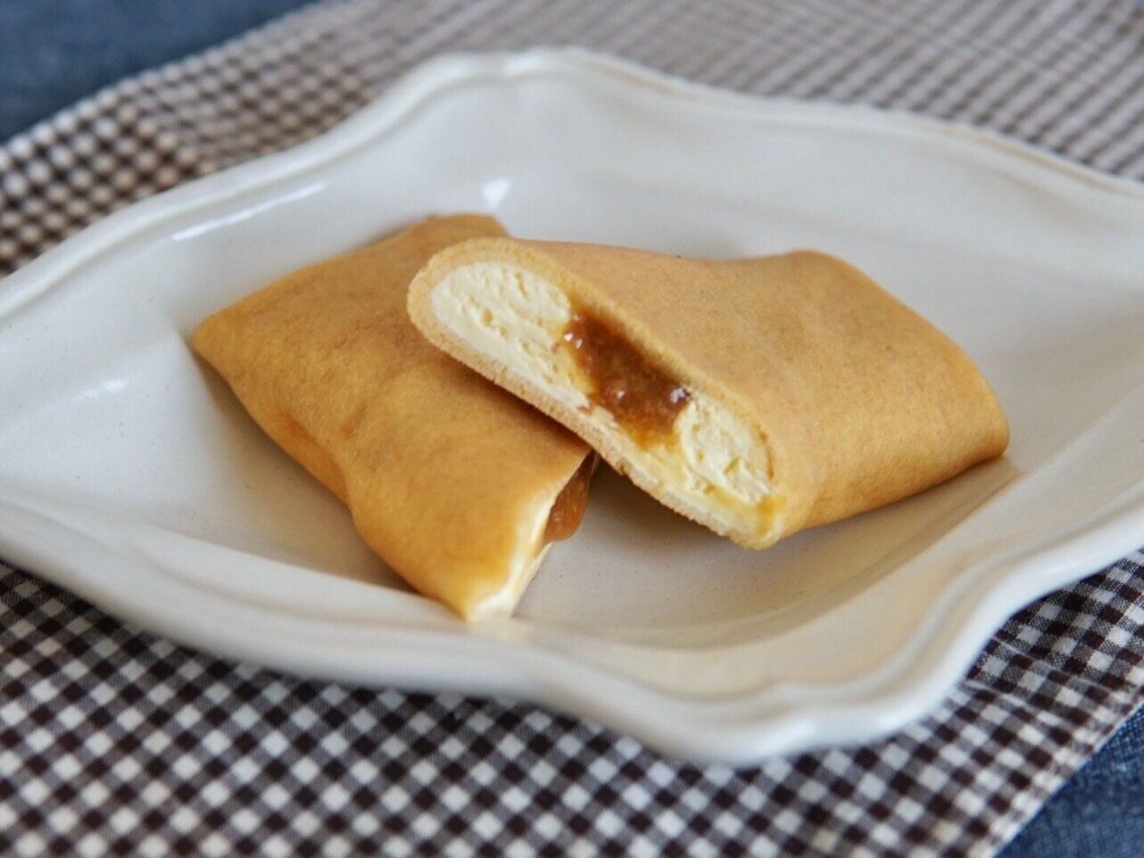 もっちりブリュレクレープ