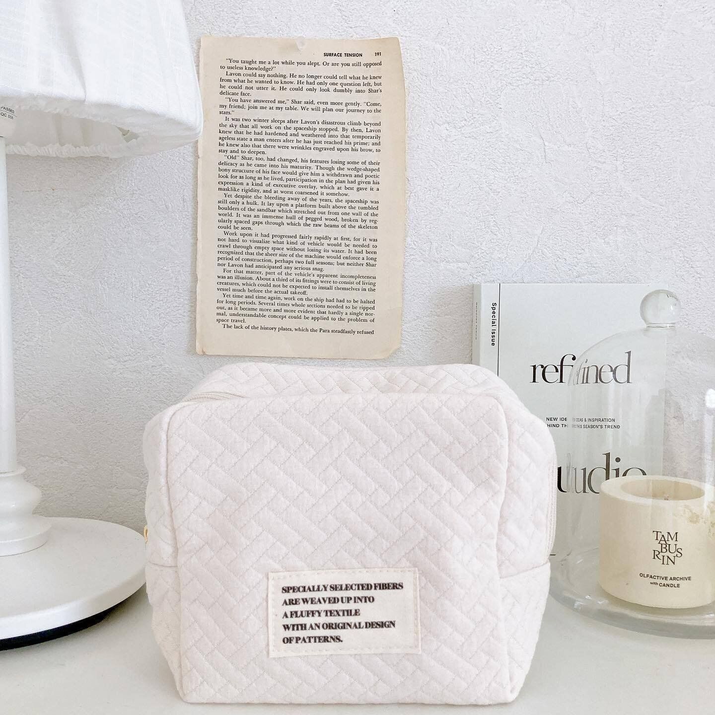 ポケットたっぷりで使いやすい！「ヌビポーチ」