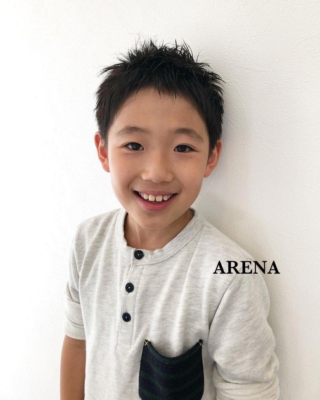  おしゃれ小学生男子の髪型・ヘアカタログ！スッキリさわやかなスポーティースタイル