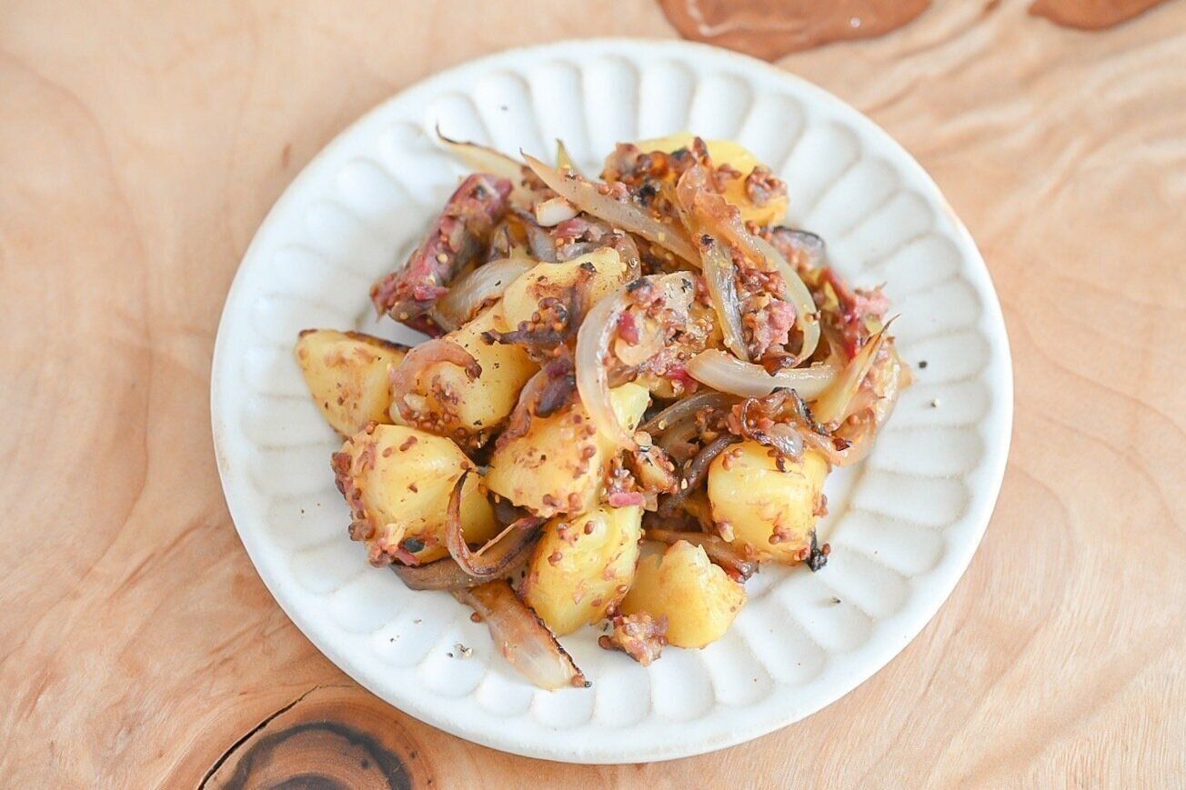 コンビーフジャーマンポテト