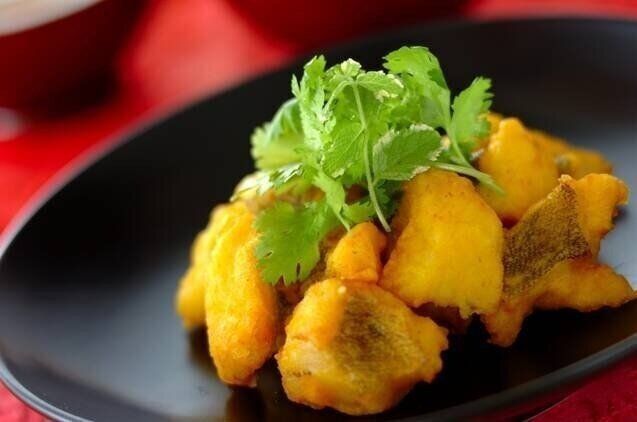 ベトナム風白身魚の天ぷら