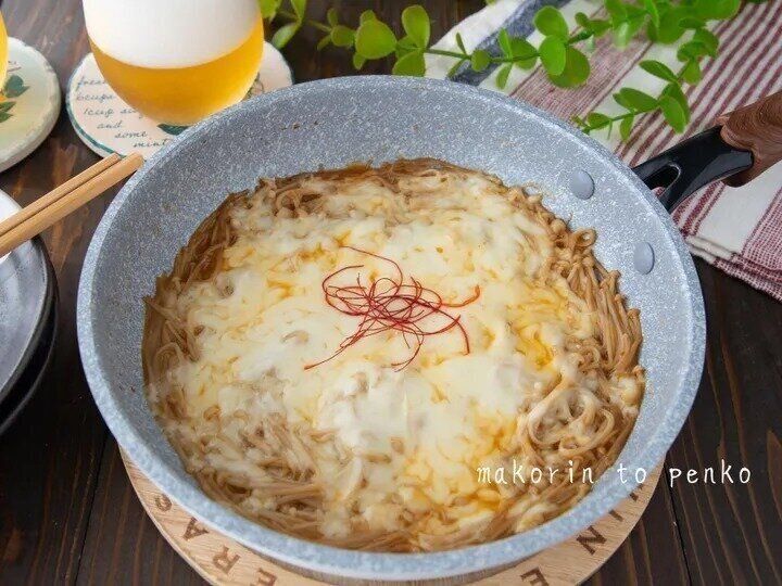 ピリ辛えのきチーズ