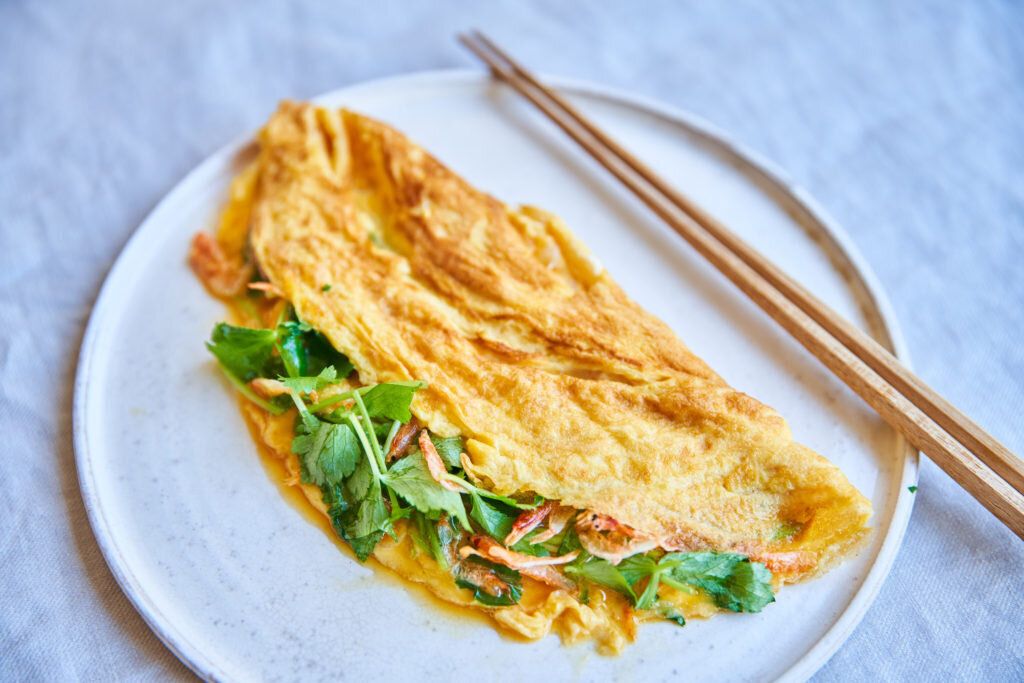 【糖質控えめレシピ】巻かない卵焼き