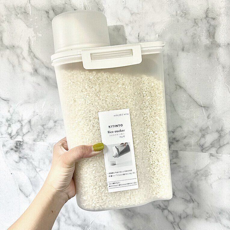 お米をすっきり保管！「ライスストッカー」