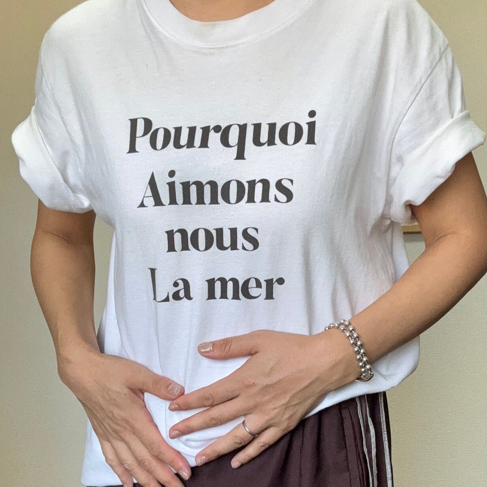 ブレスレットをつけた図