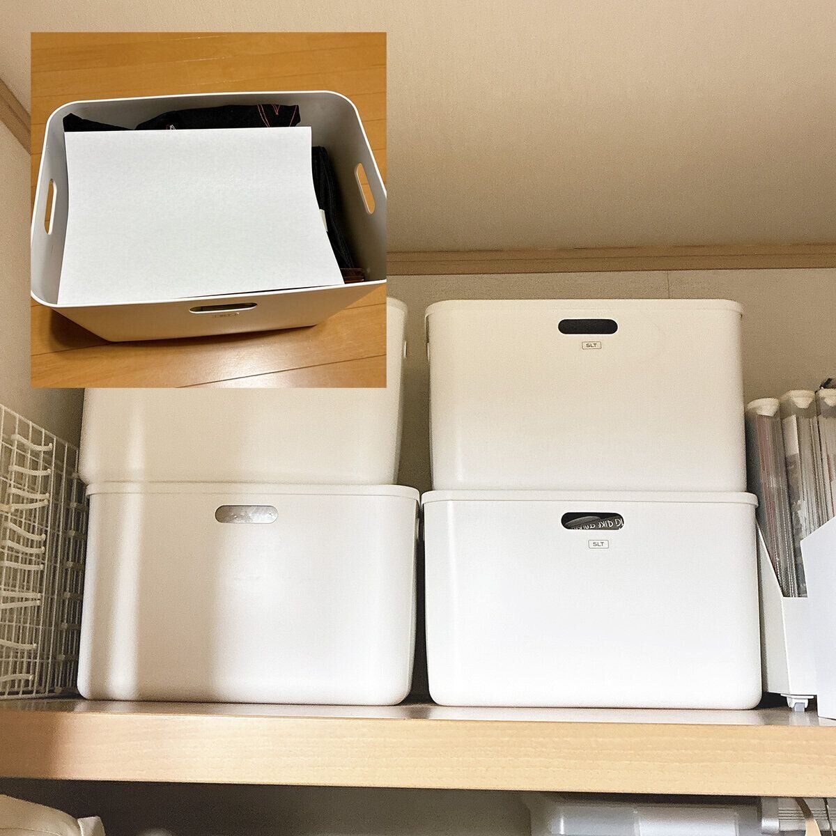 クローゼット内