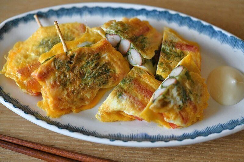 カニカマレシピの決定版！カニカマ大葉ピカタ