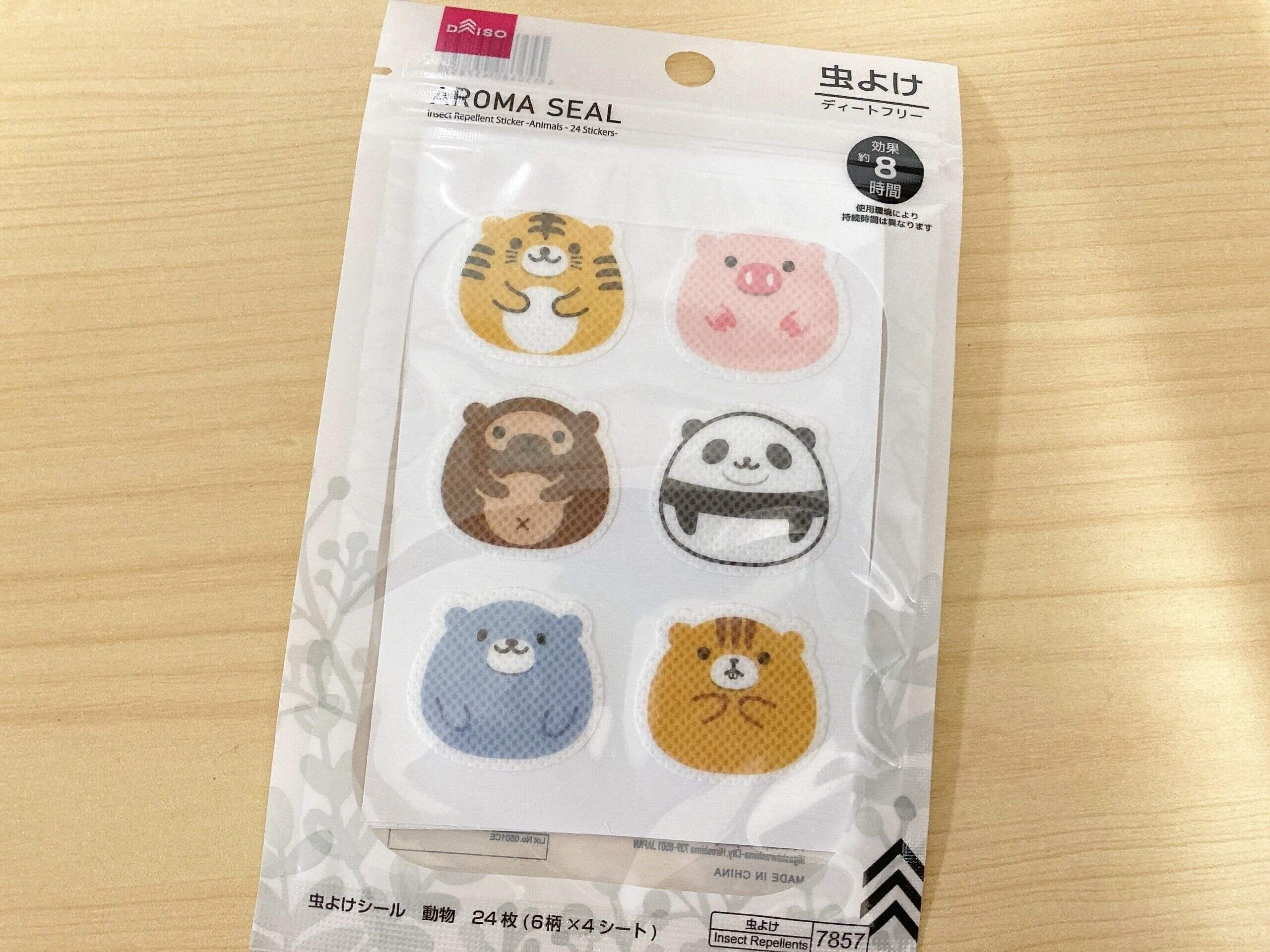 ダイソー虫よけシール