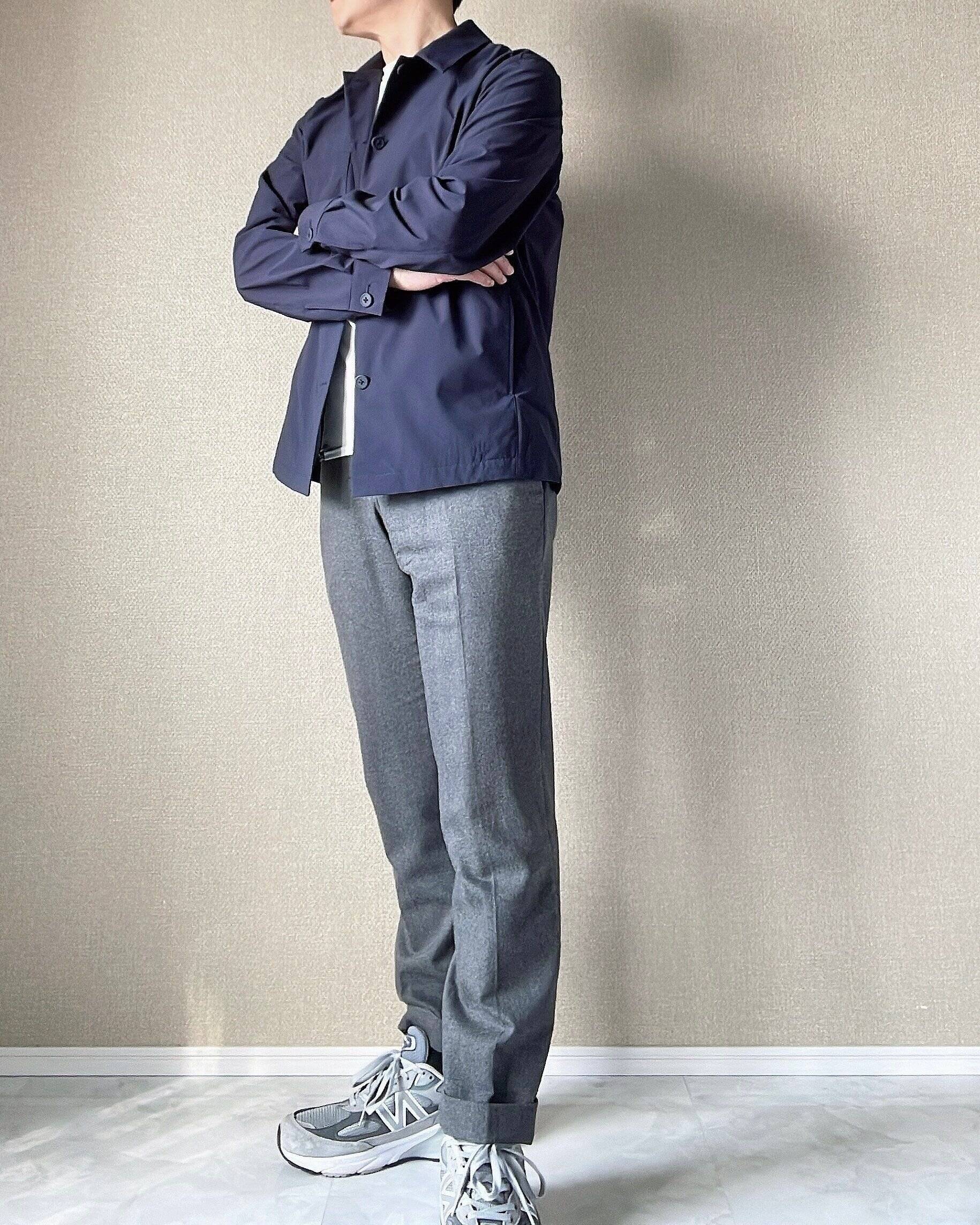 感動シャツジャケット　ユニクロ