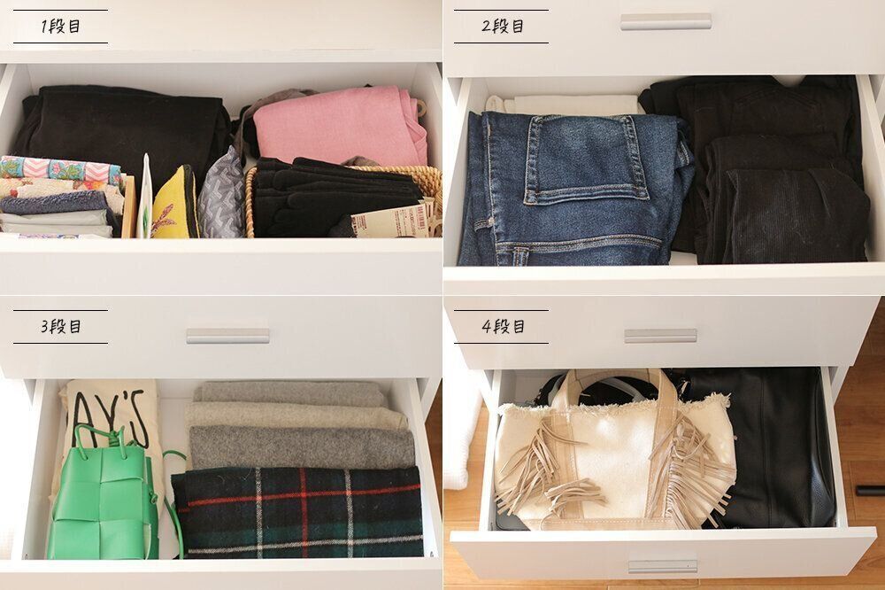 引き出しの中身