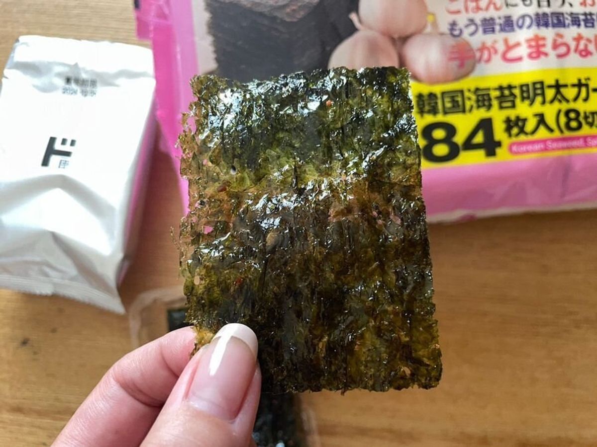 韓国海苔明太ガーリック風味